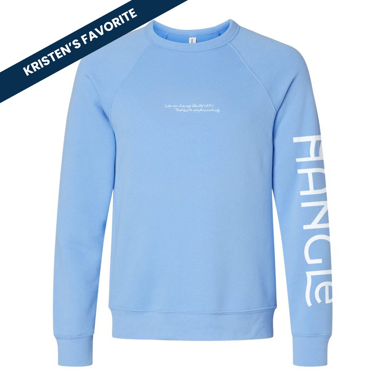 Hangle Fleece Crewneck Sweatshirt