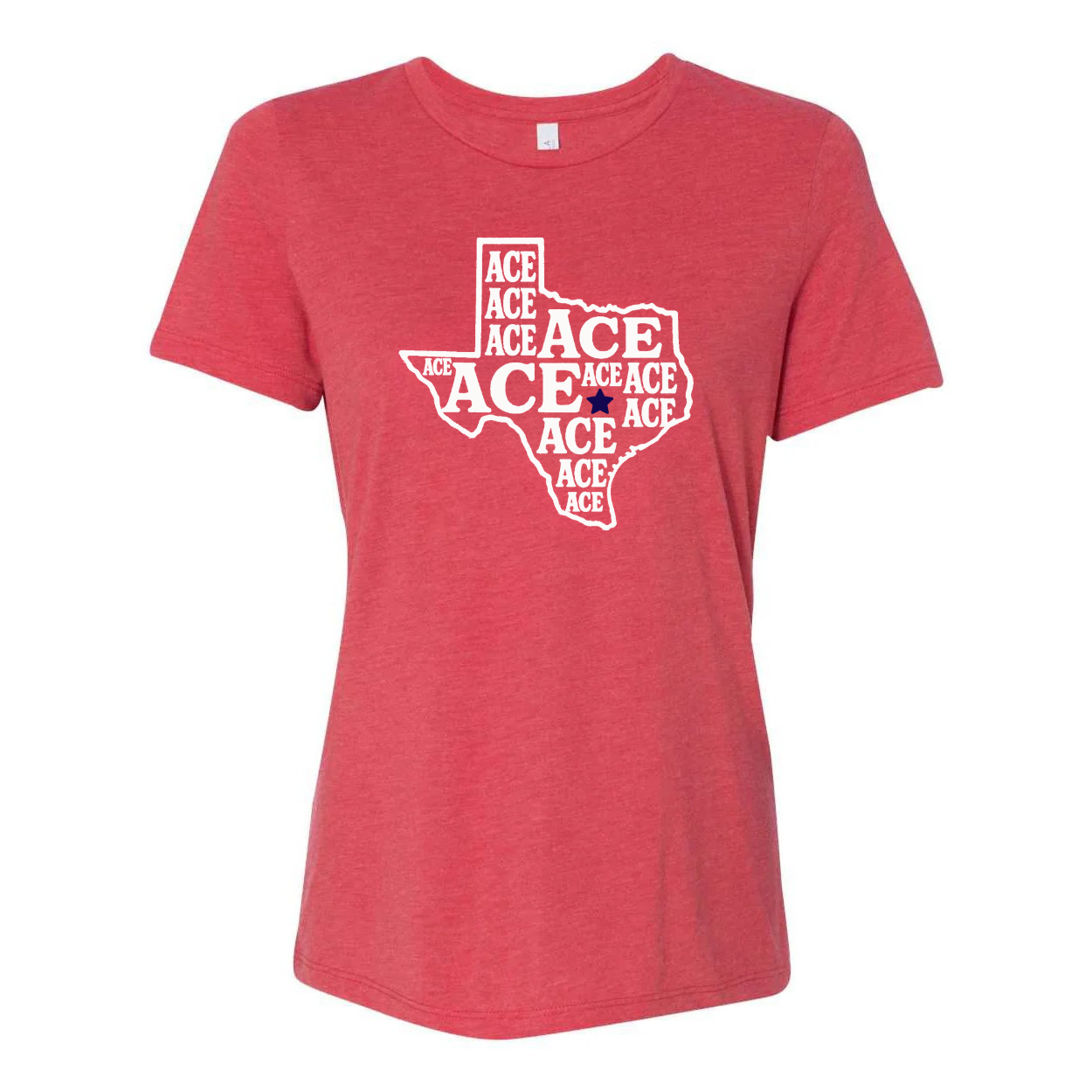 Ace Ace Ace Ladies' Relaxed Crewneck Tee