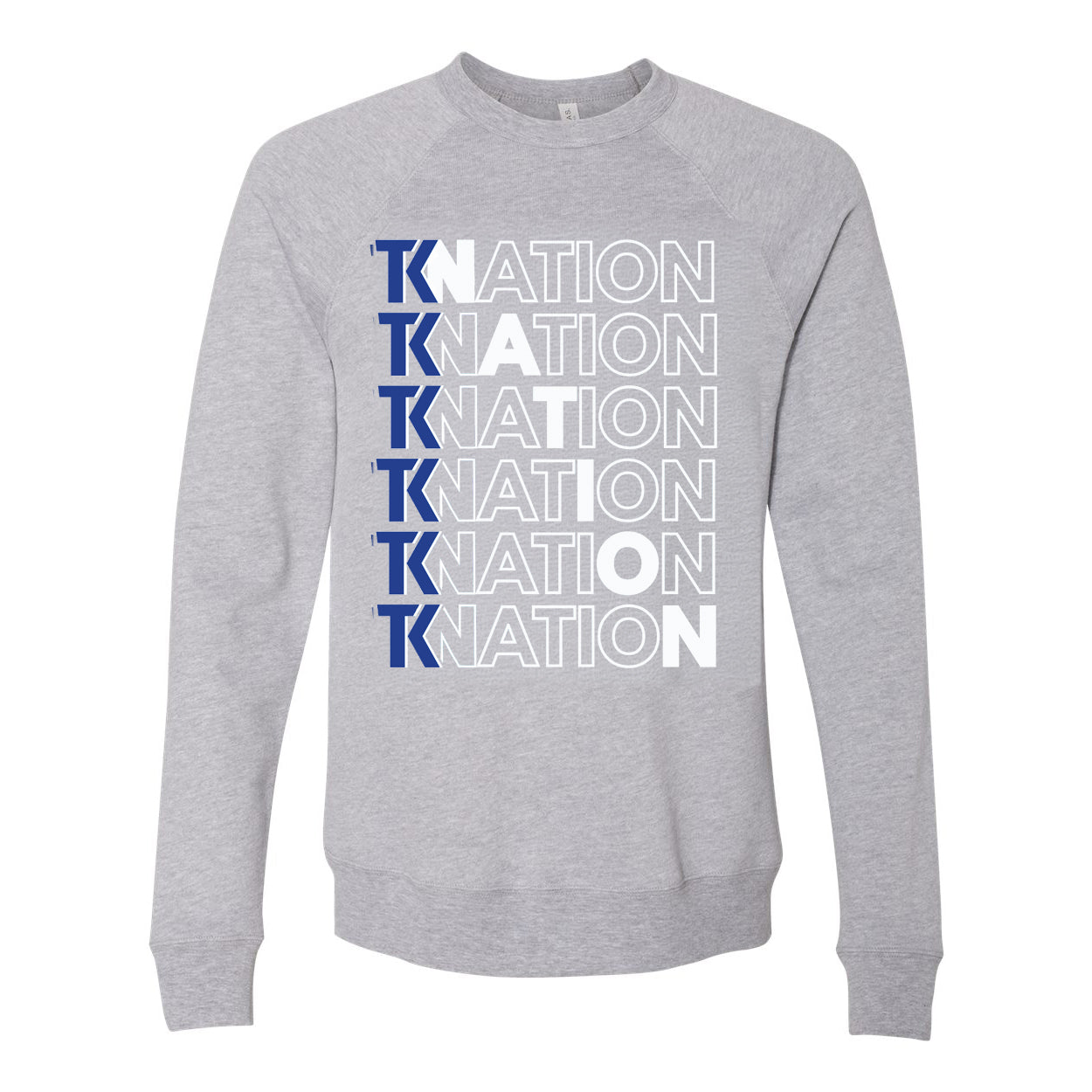 TKN Word Search Fleece Crewneck Sweatshirt