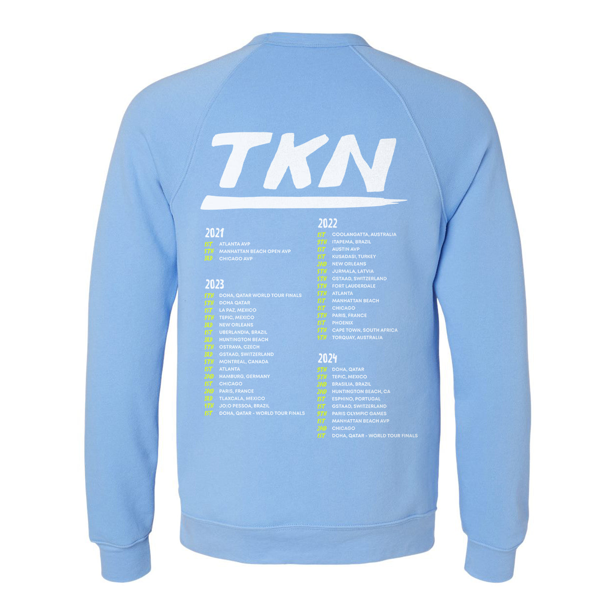 World Tour Fleece Crewneck Sweatshirt