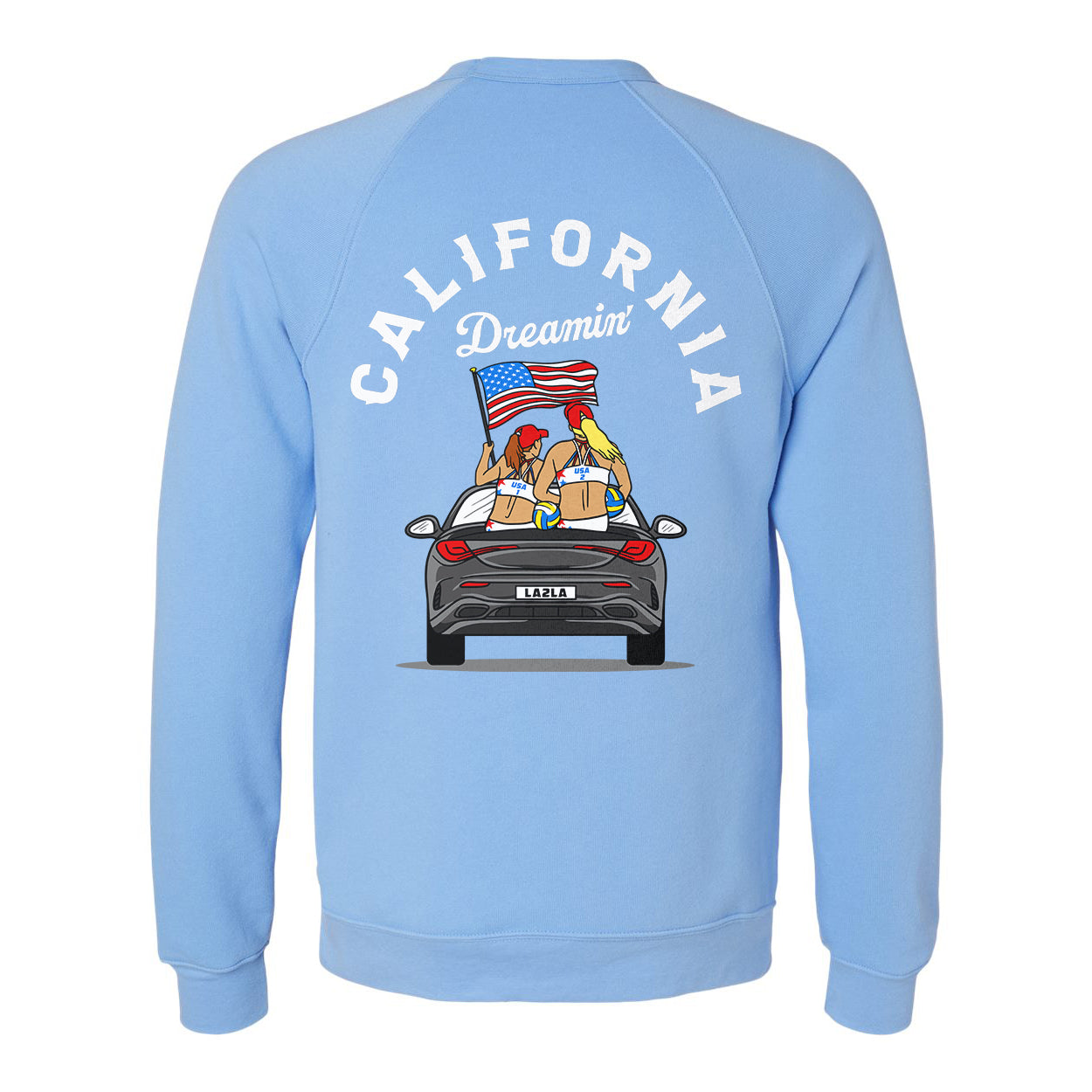 California Dreamin' Fleece Crewneck Sweatshirt
