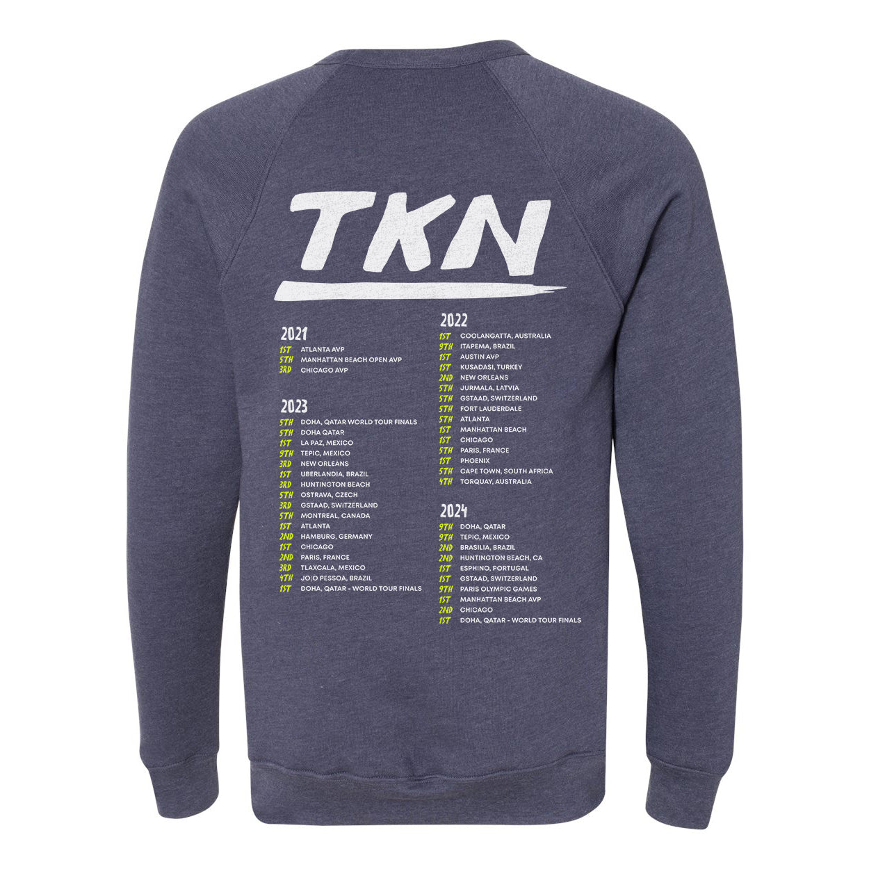 World Tour Fleece Crewneck Sweatshirt