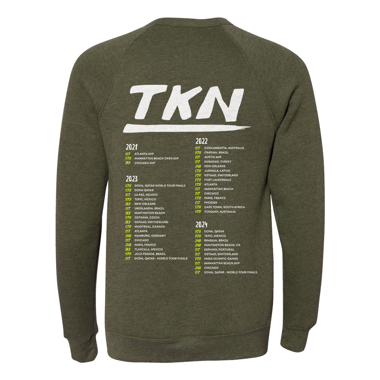 World Tour Fleece Crewneck Sweatshirt