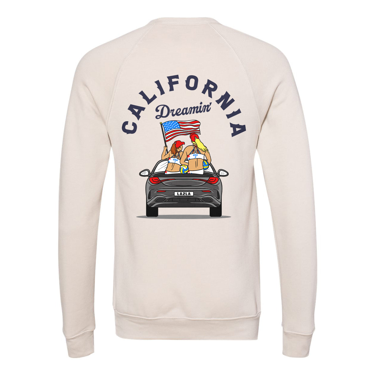 California Dreamin' Fleece Crewneck Sweatshirt