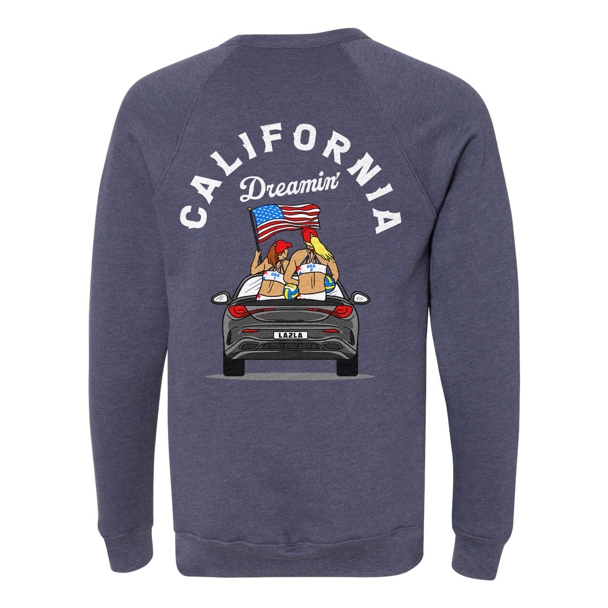 California Dreamin' Fleece Crewneck Sweatshirt