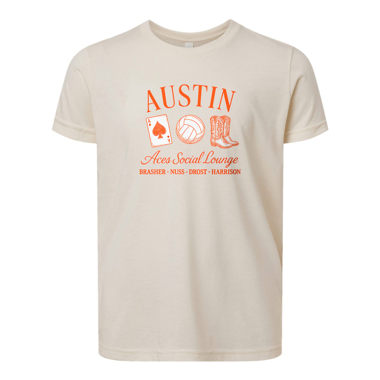 Aces Social Lounge Youth Tee