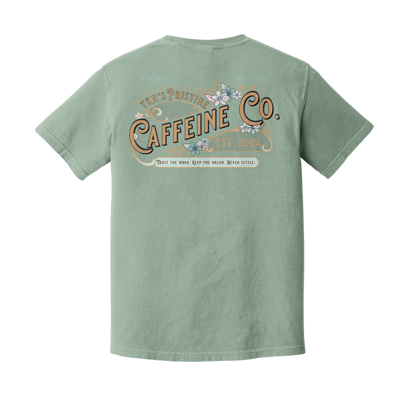 Pristine Caffeine Comfort Colors Tee