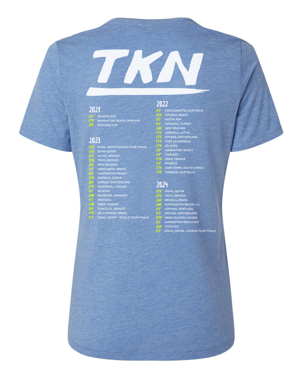World Tour Ladies' Relaxed Crewneck Tee