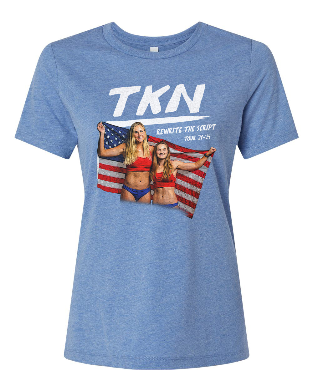 World Tour Ladies' Relaxed Crewneck Tee