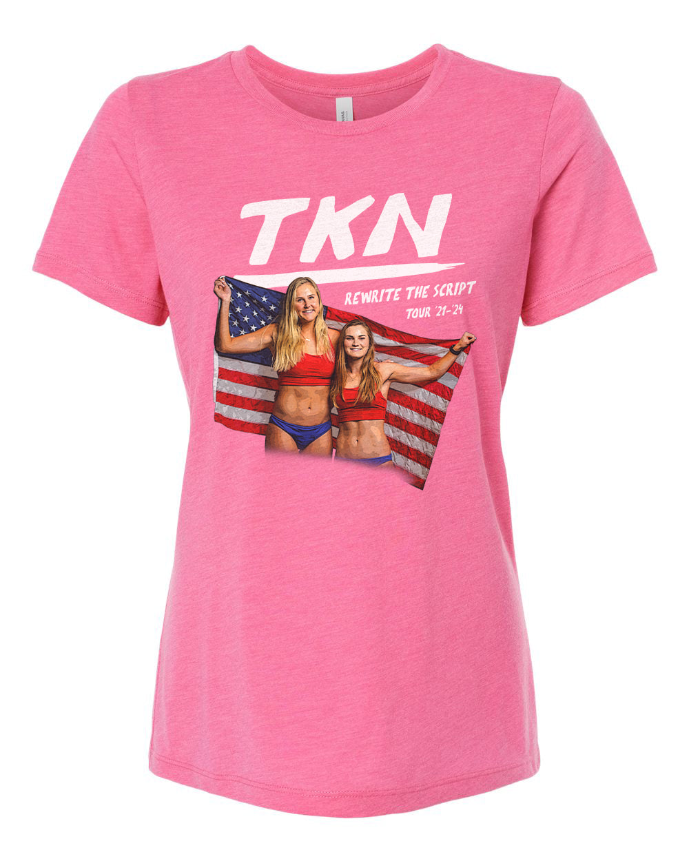 World Tour Ladies' Relaxed Crewneck Tee