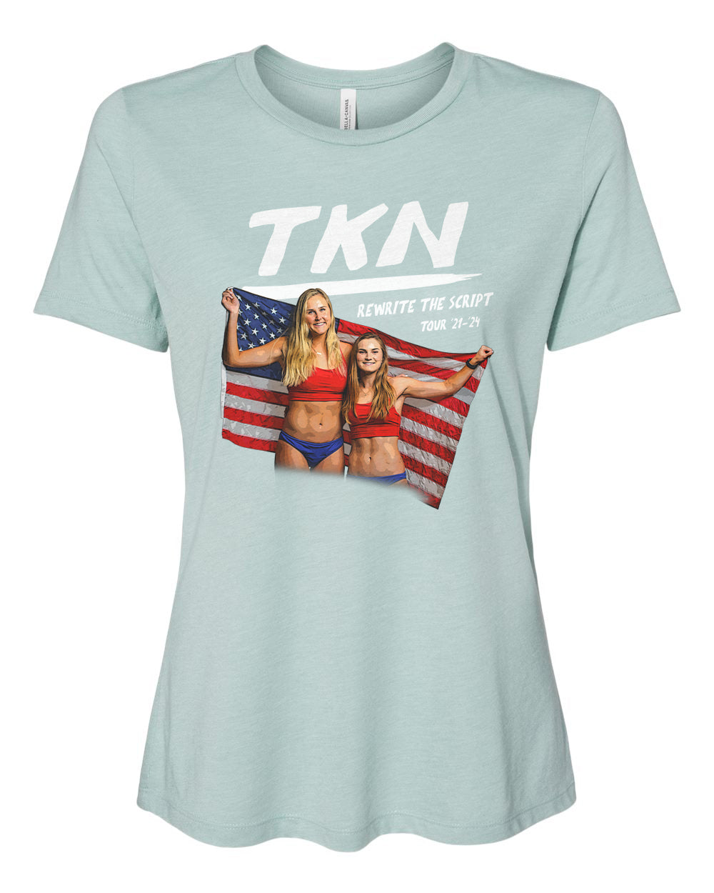 World Tour Ladies' Relaxed Crewneck Tee