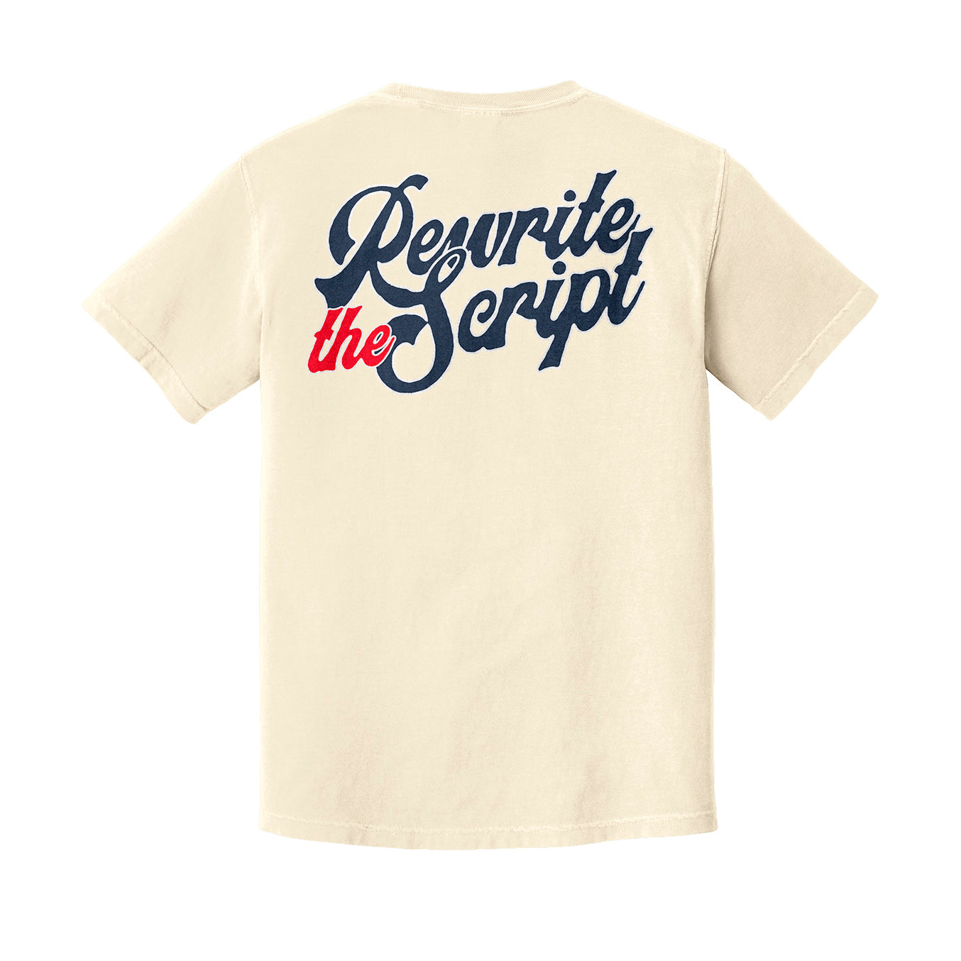 Rewrite the Script Comfort Colors Tee