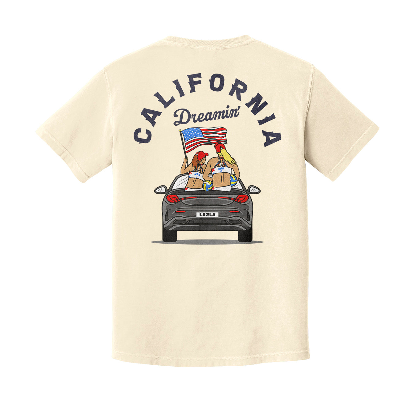 California Dreamin' Comfort Colors Tee