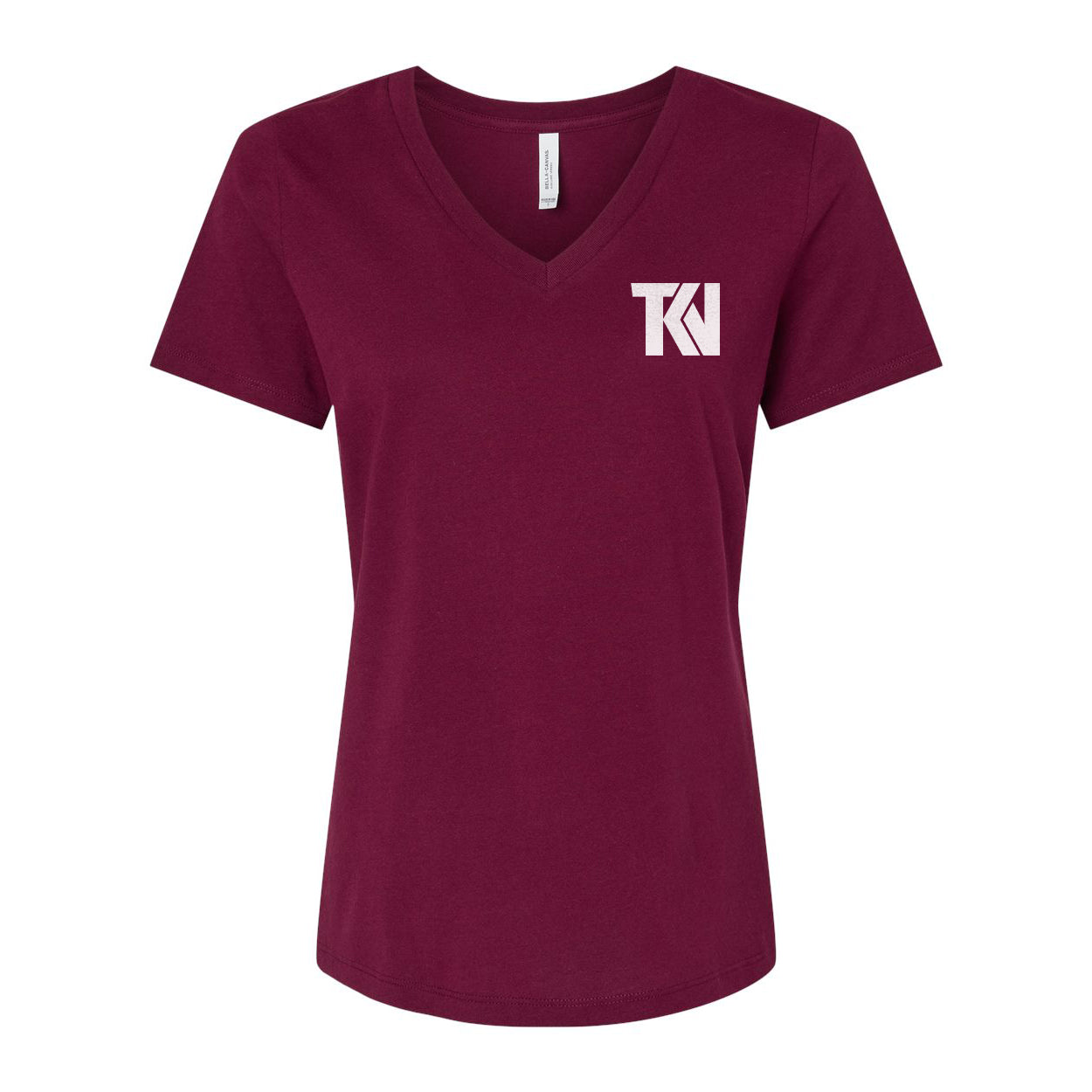 California Dreamin' Ladies Relaxed V-neck Tee