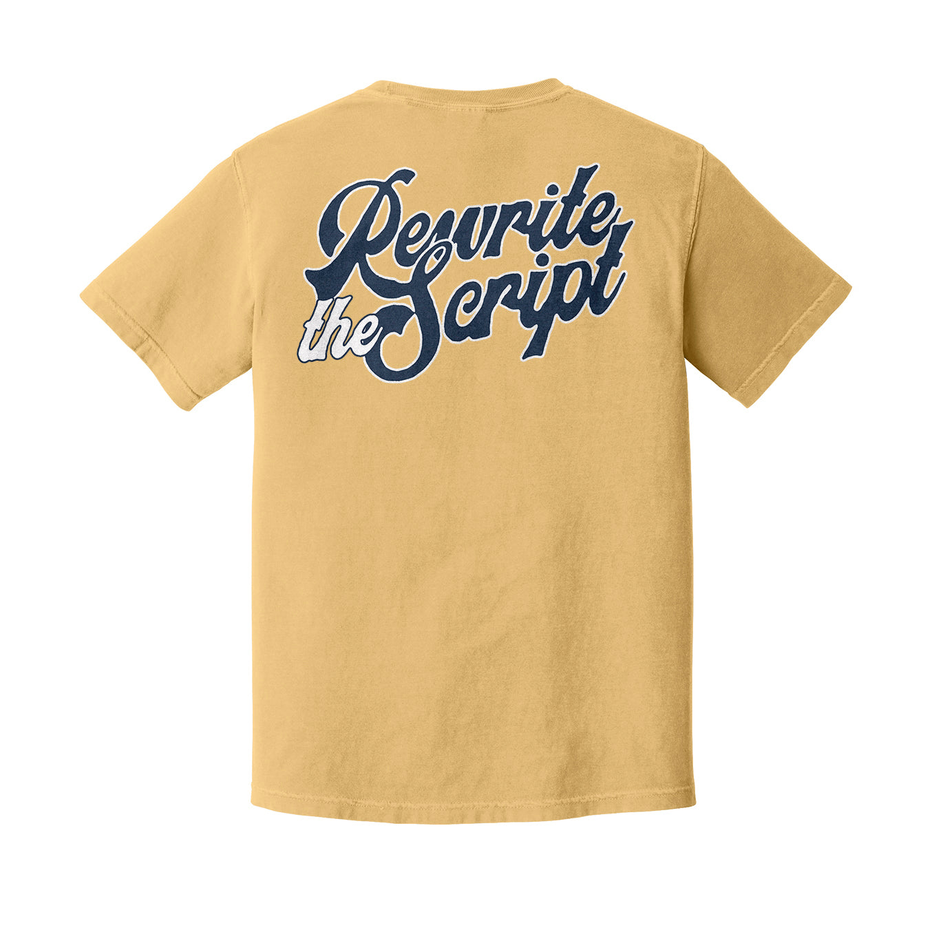 Rewrite the Script Comfort Colors Tee