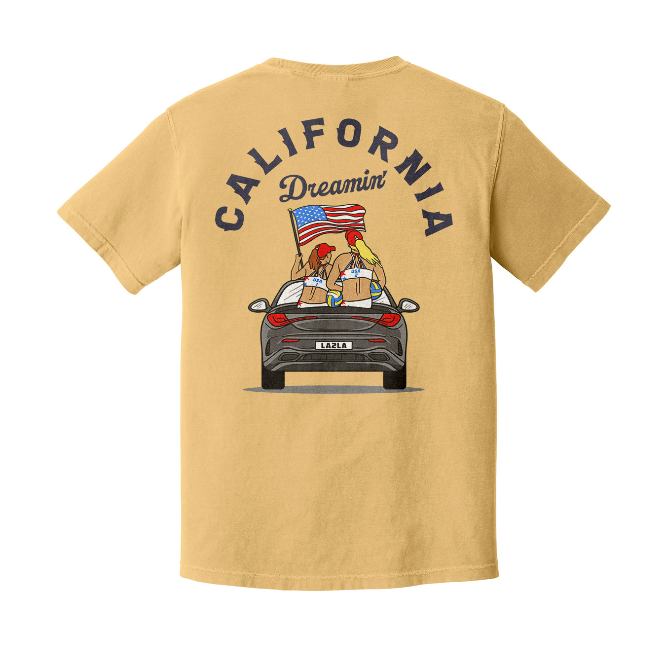 California Dreamin' Comfort Colors Tee