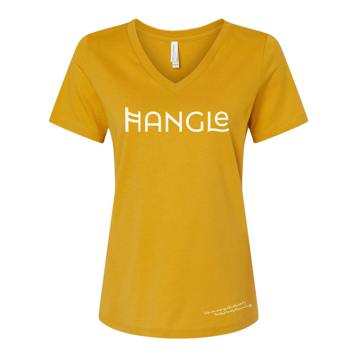 Hangle Ladies Relaxed V-neck Tee