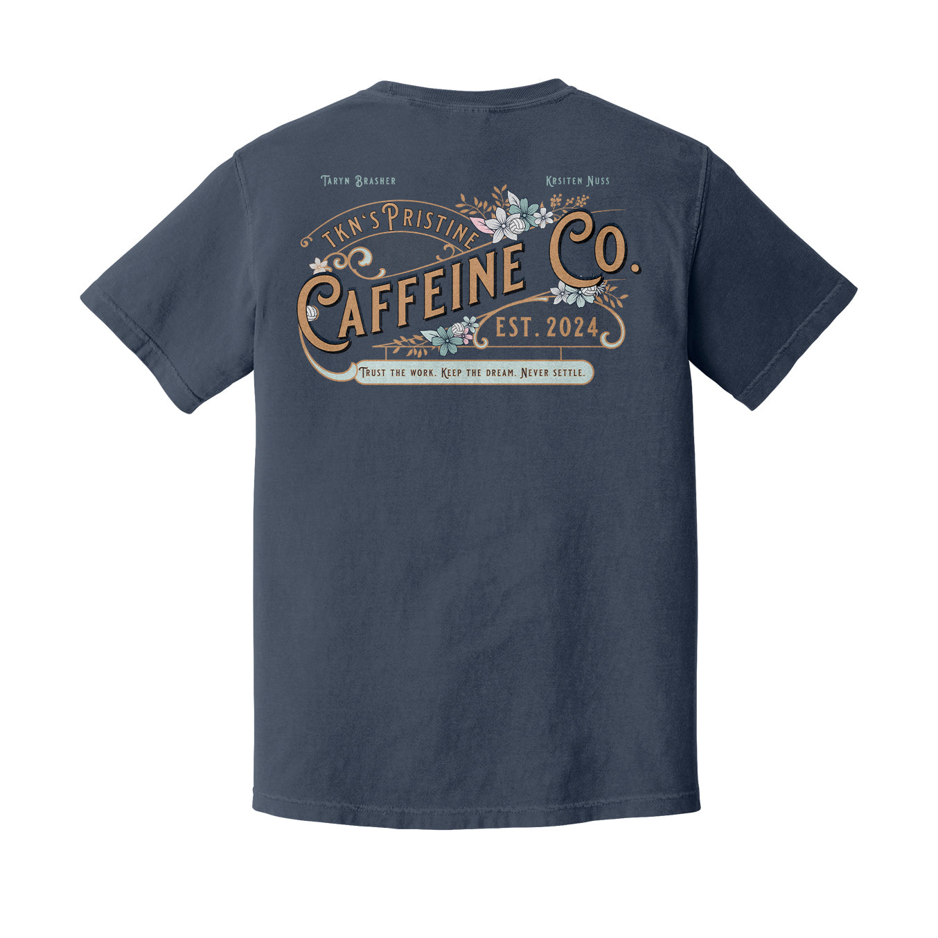 Pristine Caffeine Comfort Colors Tee