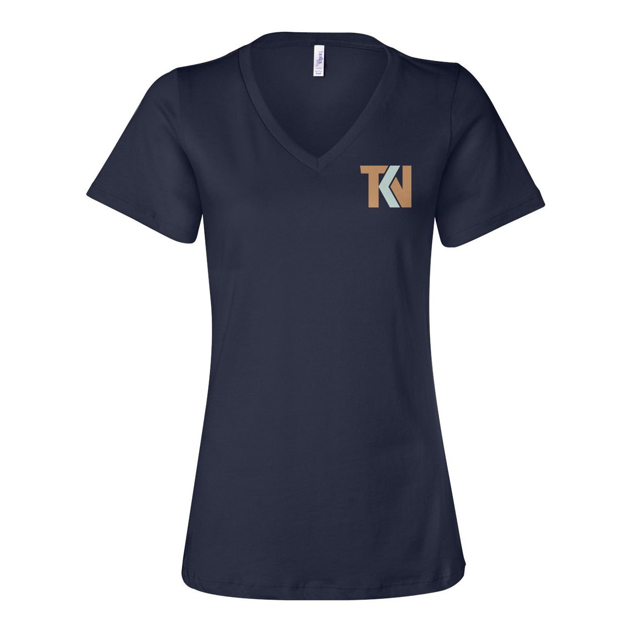Pristine Caffeine Ladies Relaxed V-neck Tee