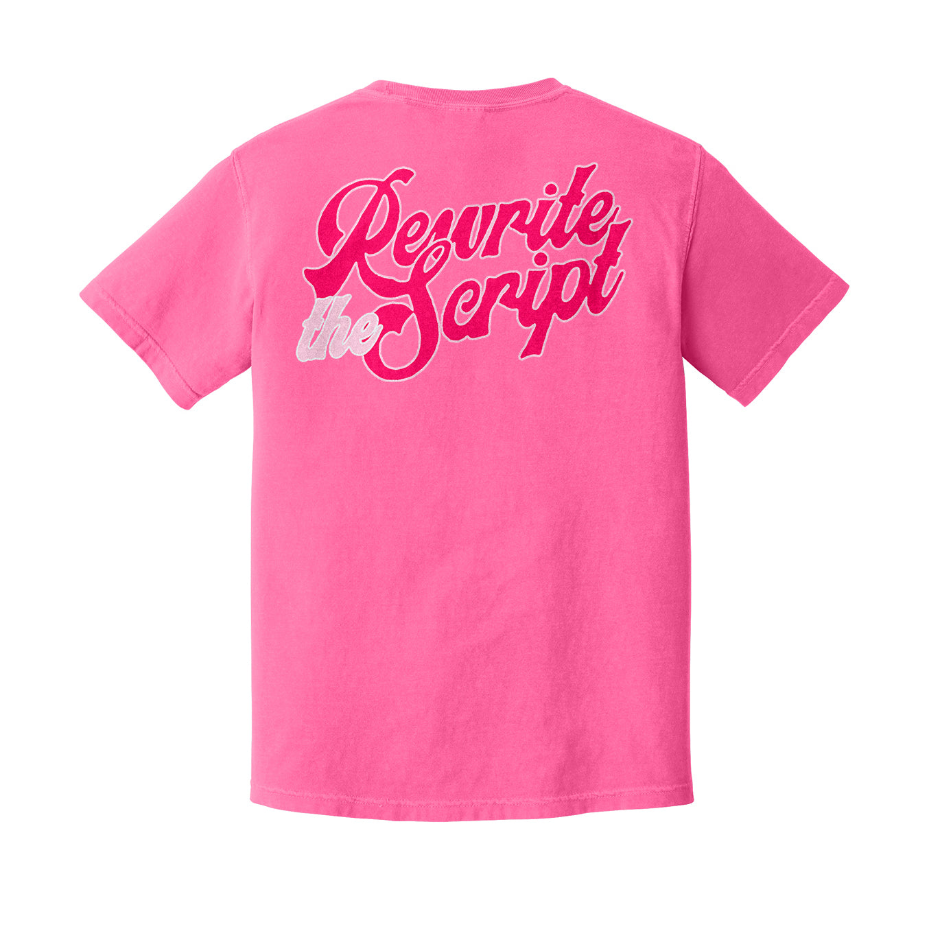 Rewrite the Script Comfort Colors Tee