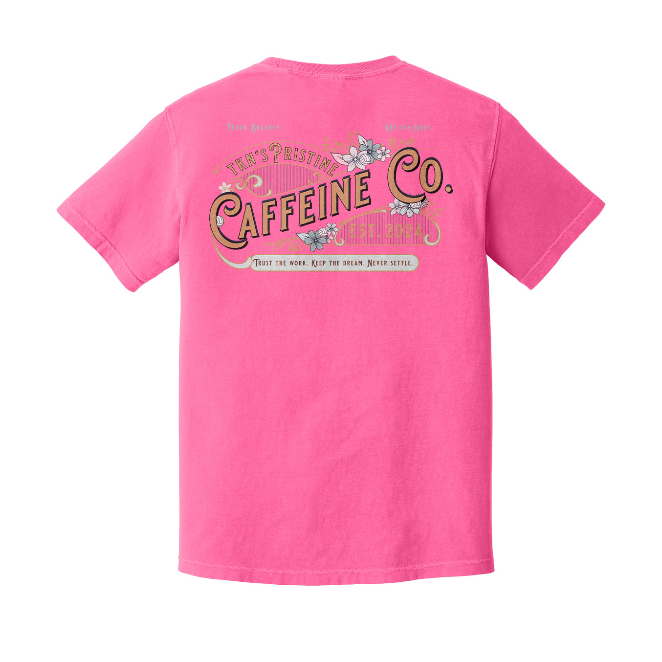 Pristine Caffeine Comfort Colors Tee