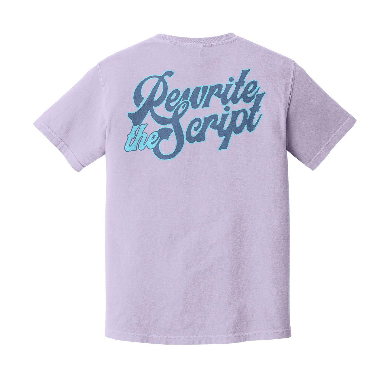 Rewrite the Script Comfort Colors Tee