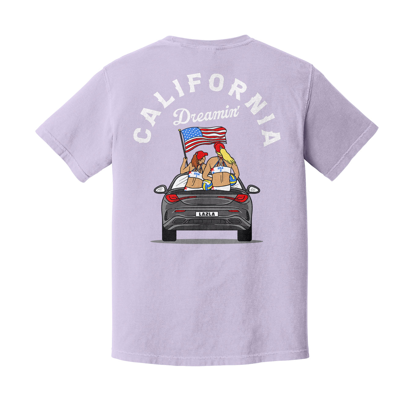 California Dreamin' Comfort Colors Tee