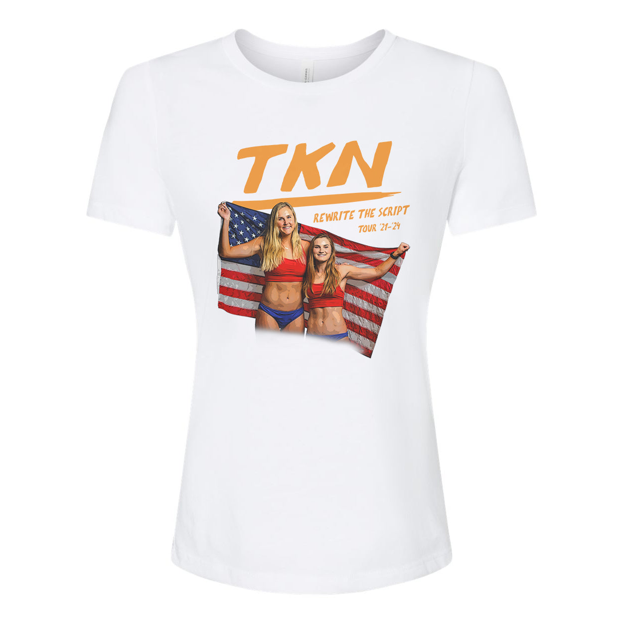 World Tour Ladies' Relaxed Crewneck Tee