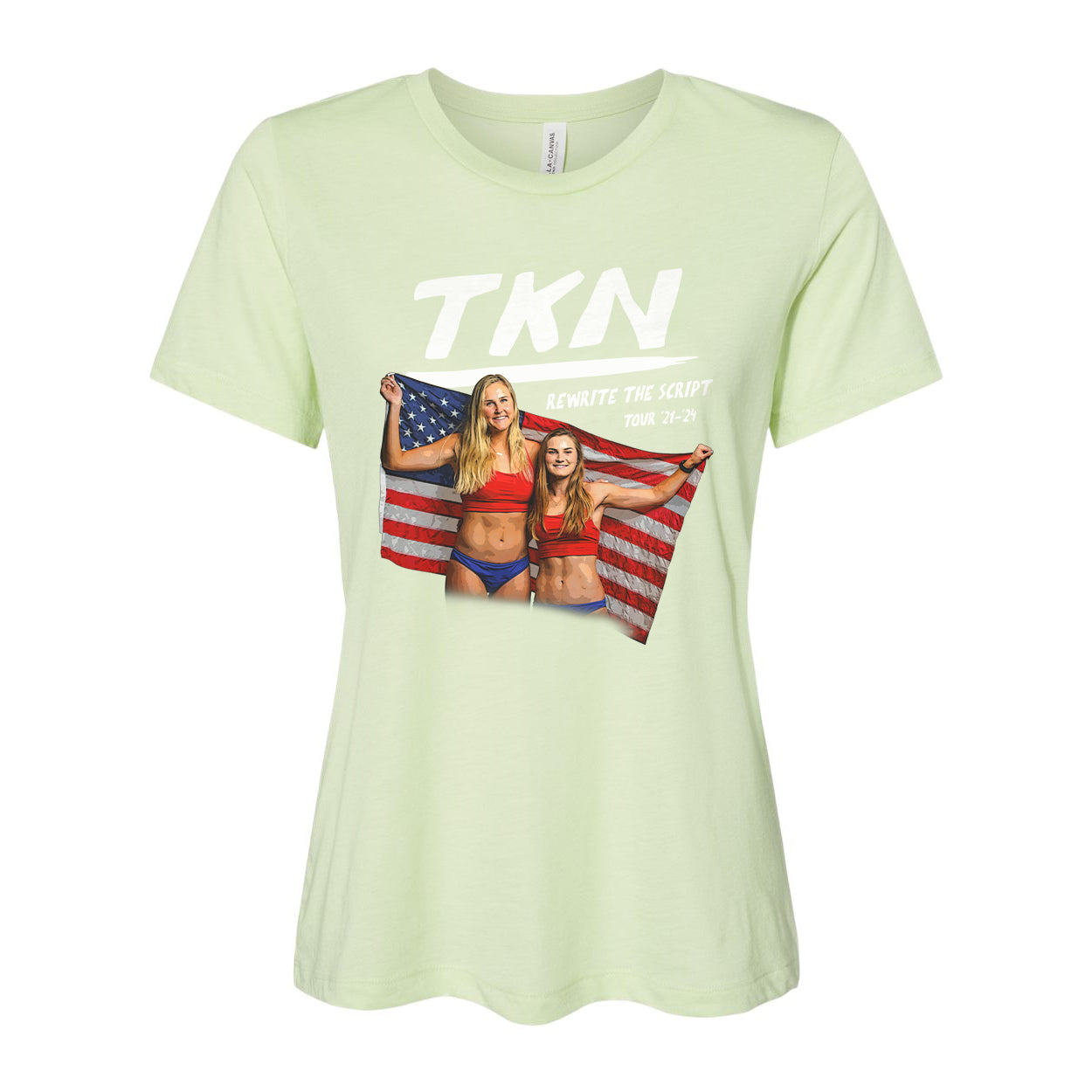 World Tour Ladies' Relaxed Crewneck Tee