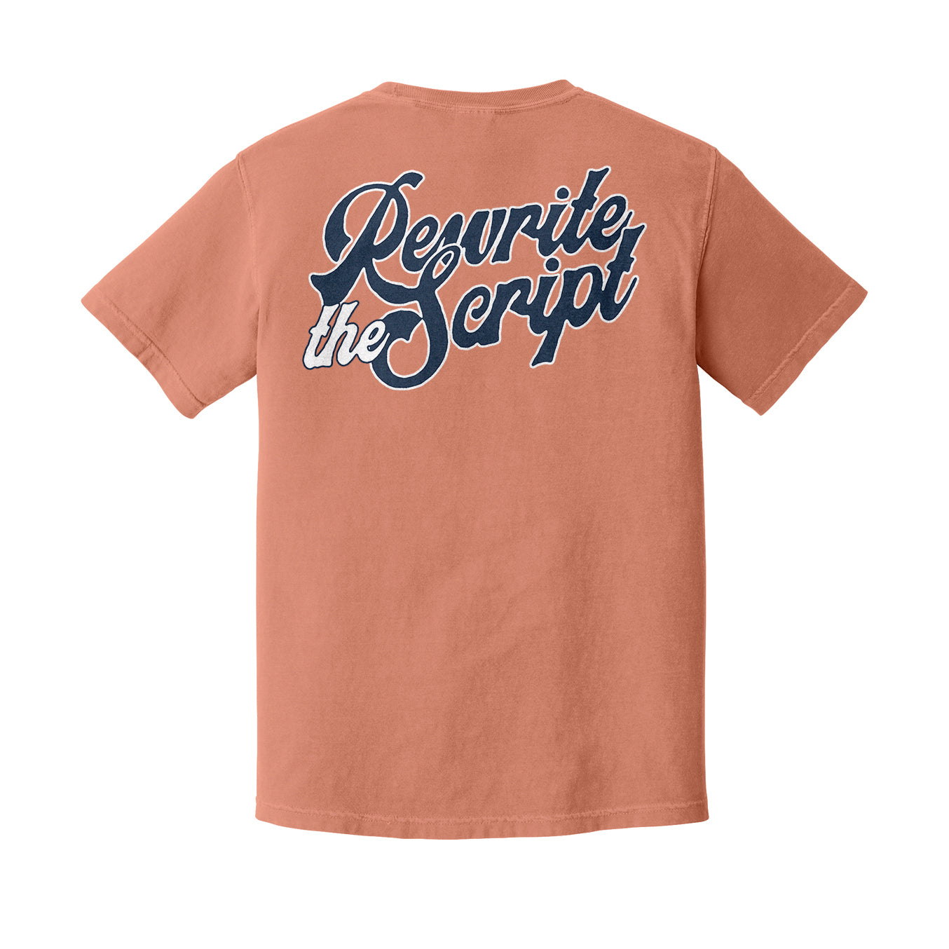 Rewrite the Script Comfort Colors Tee