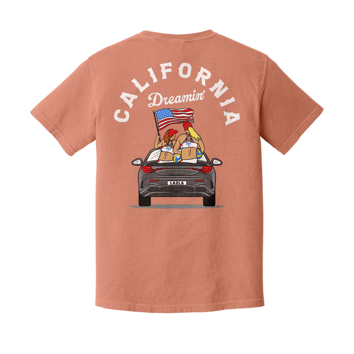 California Dreamin' Comfort Colors Tee