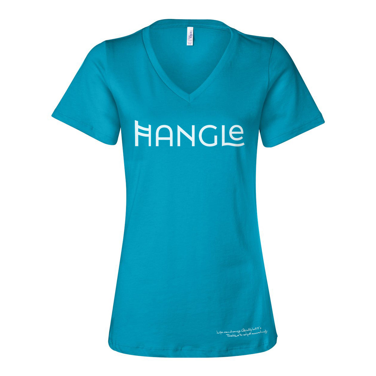 Hangle Ladies Relaxed V-neck Tee
