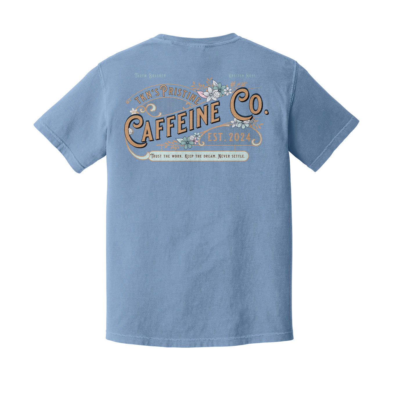 Pristine Caffeine Comfort Colors Tee