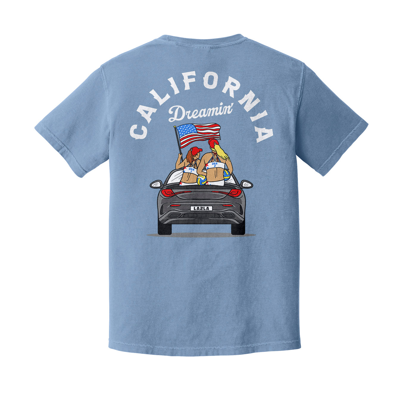 California Dreamin' Comfort Colors Tee