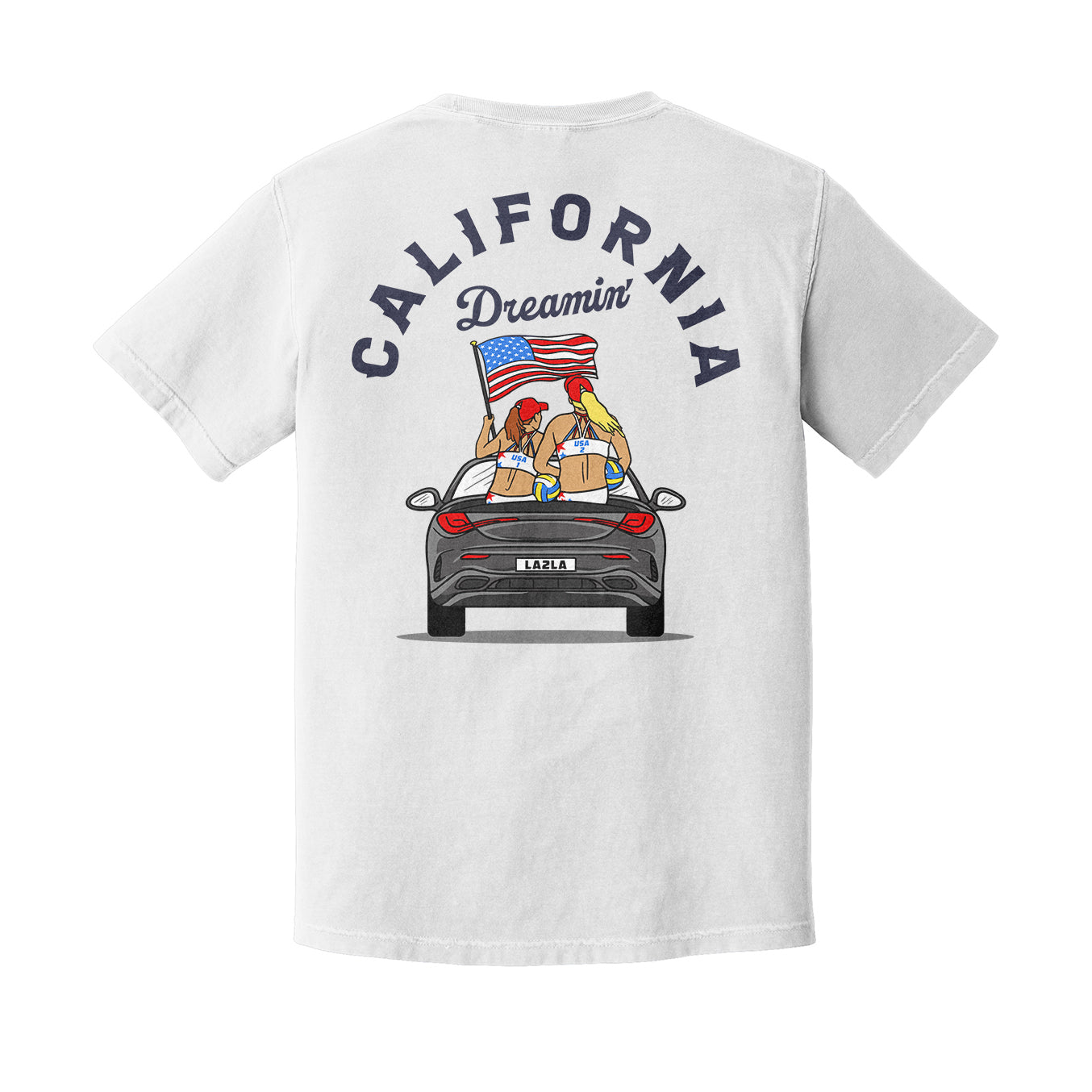 California Dreamin' Comfort Colors Tee