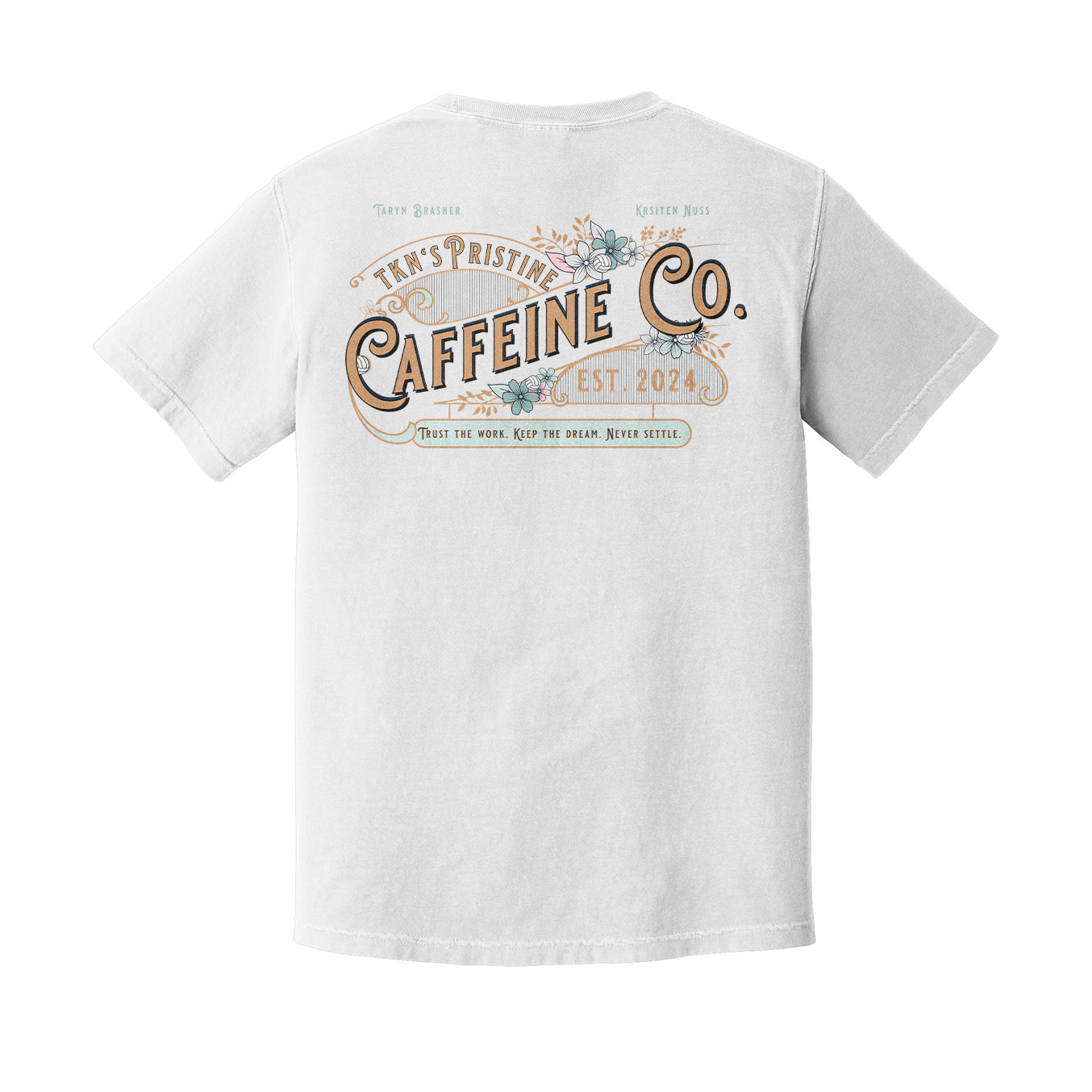 Pristine Caffeine Comfort Colors Tee