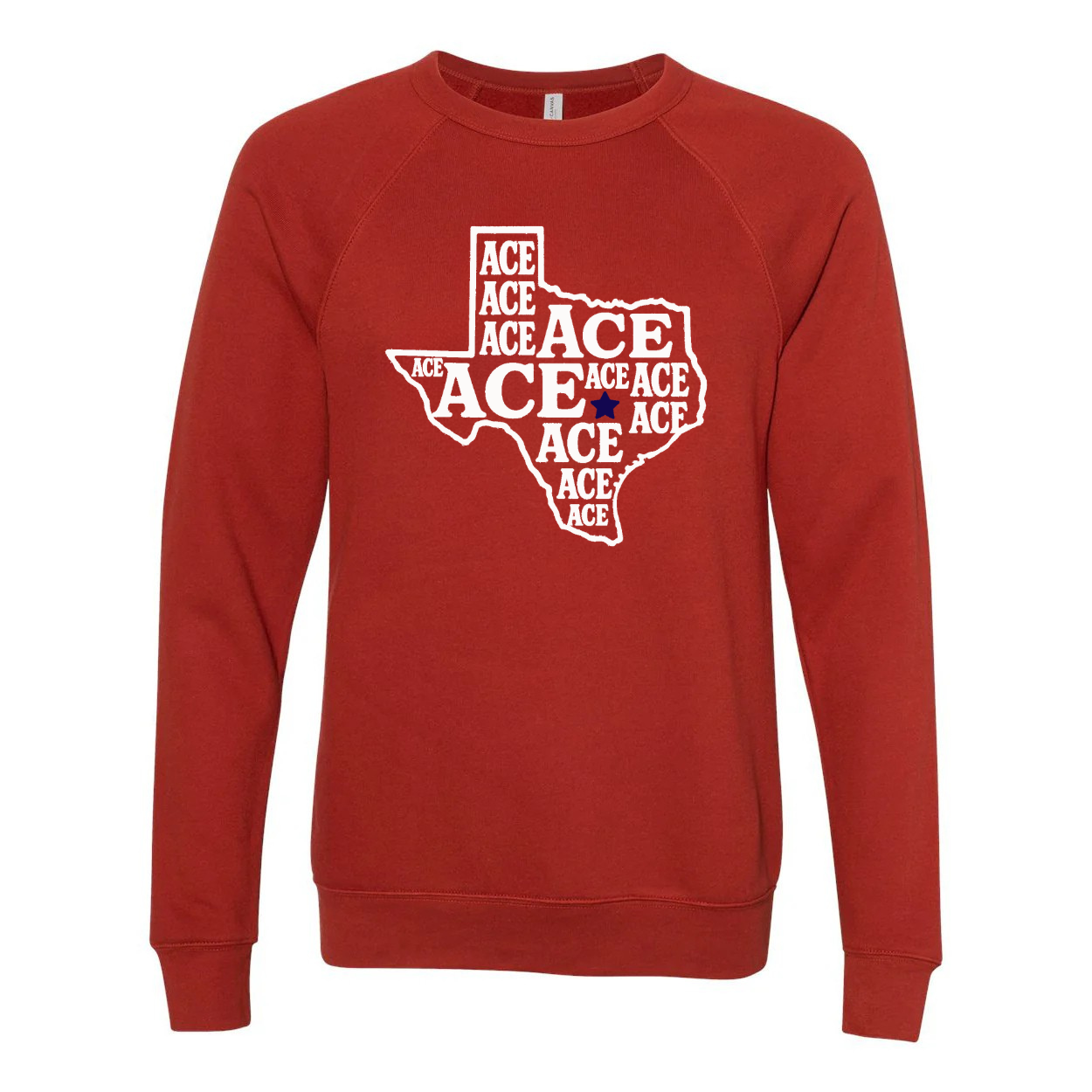 Ace Ace Ace Fleece Crewneck Sweatshirt