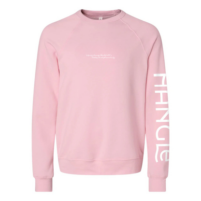 Hangle Fleece Crewneck Sweatshirt