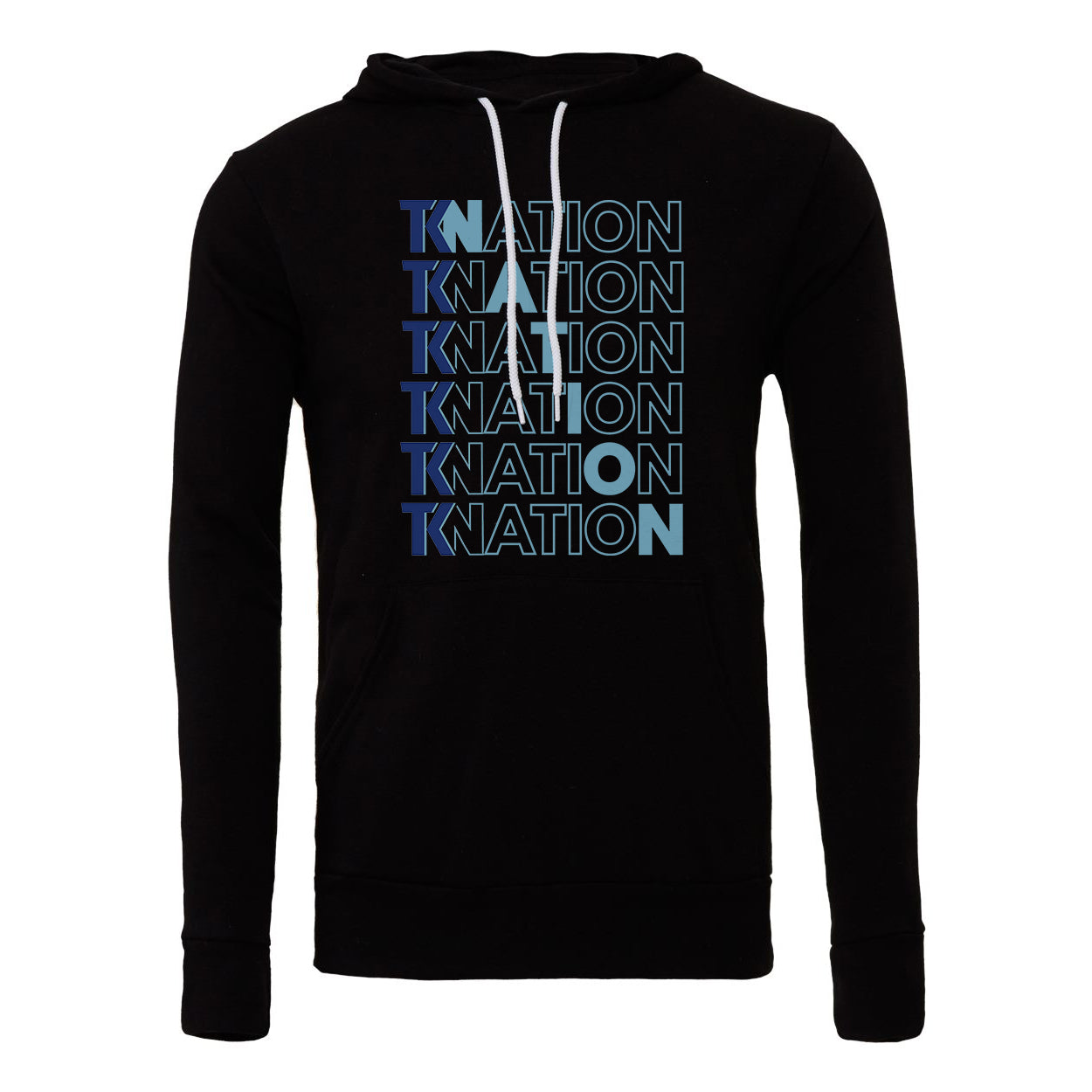 TKN Word Search  Fleece Hoodie