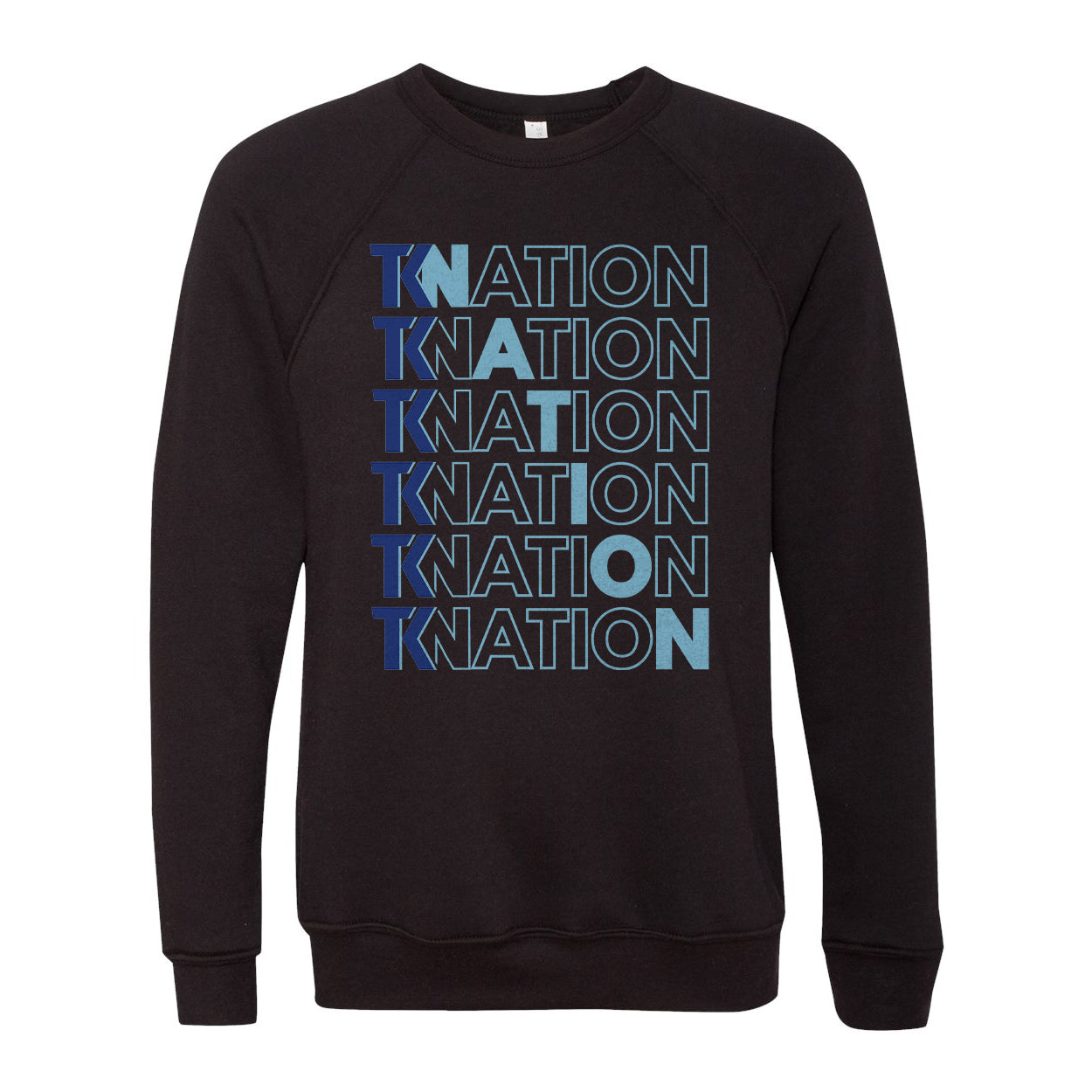 TKN Word Search Fleece Crewneck Sweatshirt