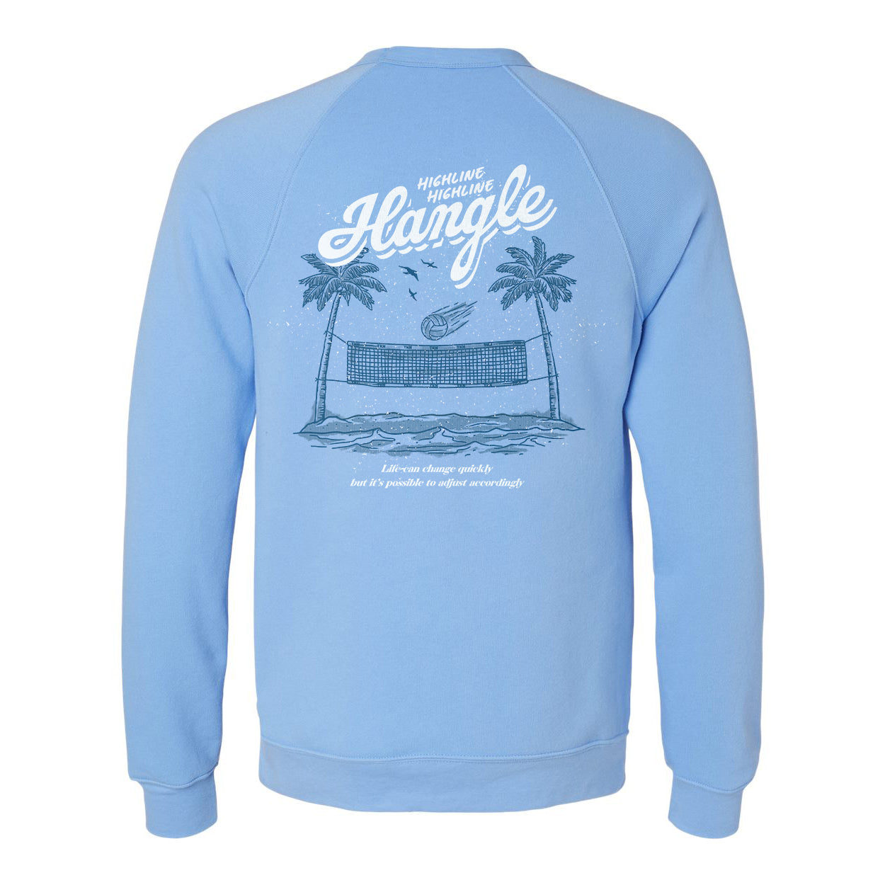 Hangle at the Beach Fleece Crewneck Sweatshirt