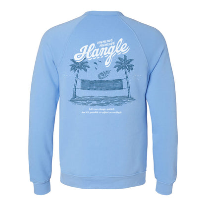 Hangle at the Beach Fleece Crewneck Sweatshirt