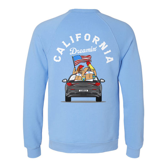 California Dreamin' Fleece Crewneck Sweatshirt