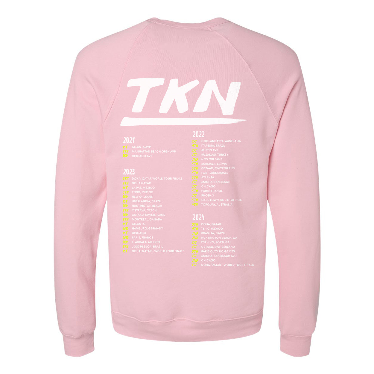 World Tour Fleece Crewneck Sweatshirt
