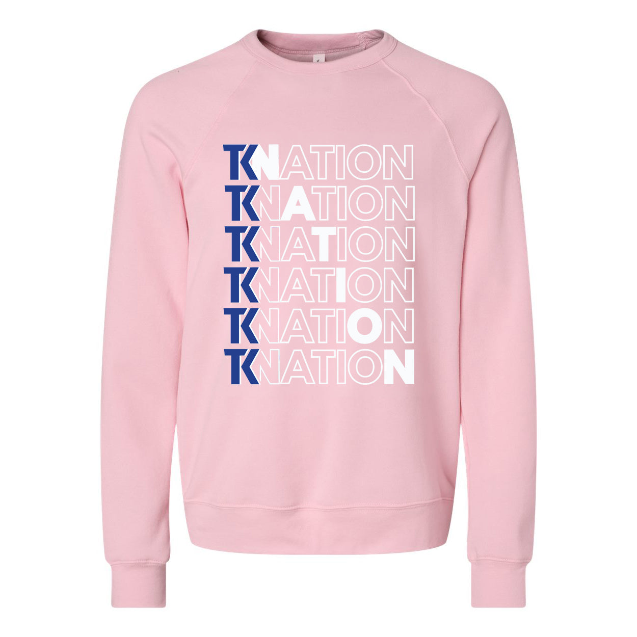 TKN Word Search Fleece Crewneck Sweatshirt