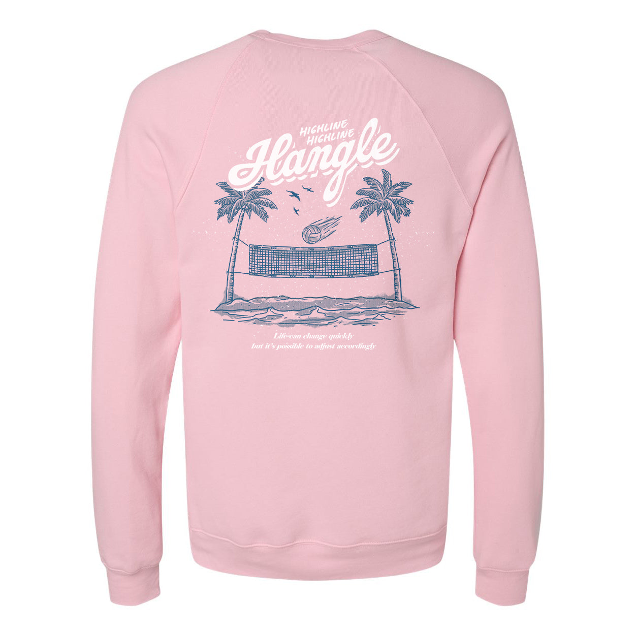 Hangle at the Beach Fleece Crewneck Sweatshirt