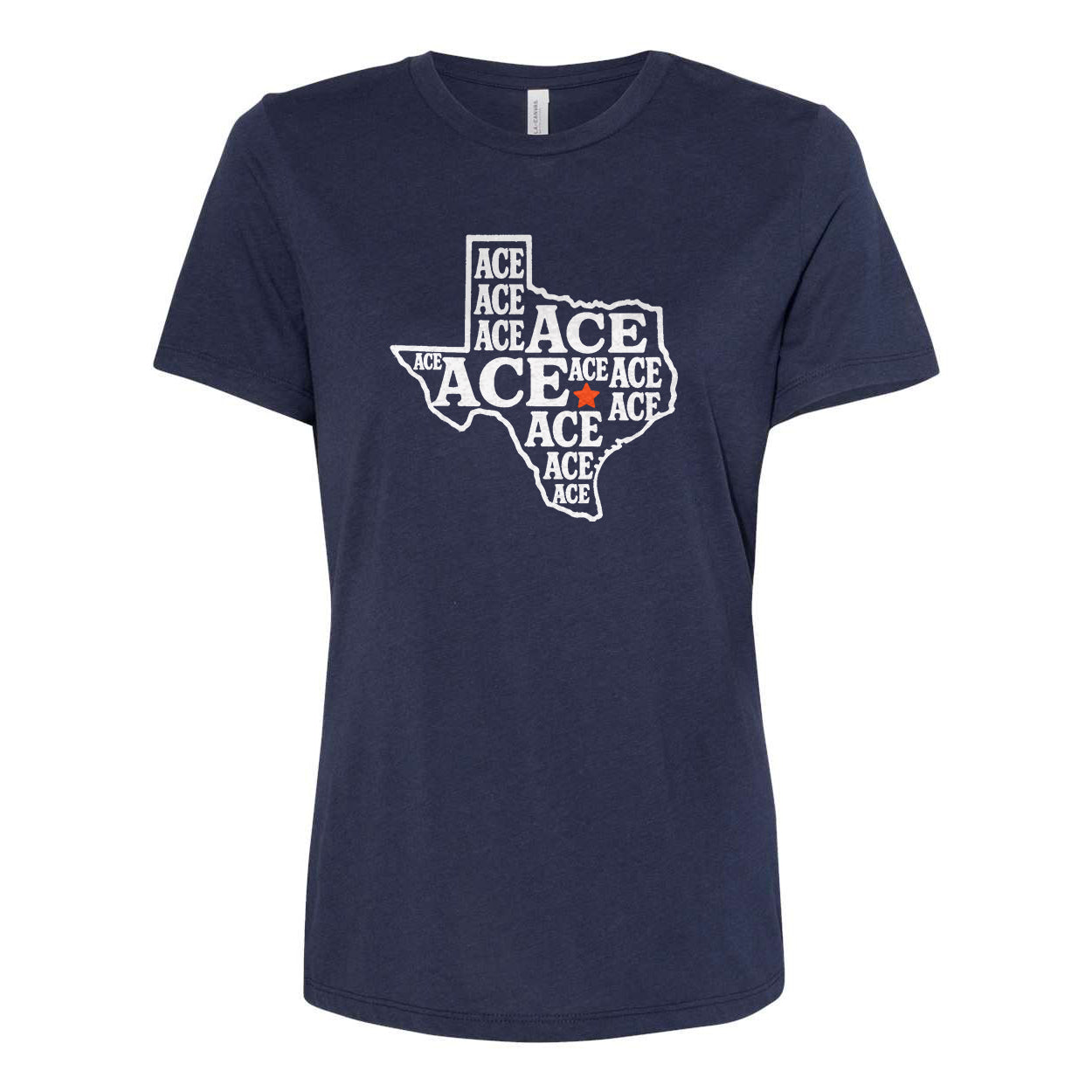 Ace Ace Ace Ladies' Relaxed Crewneck Tee