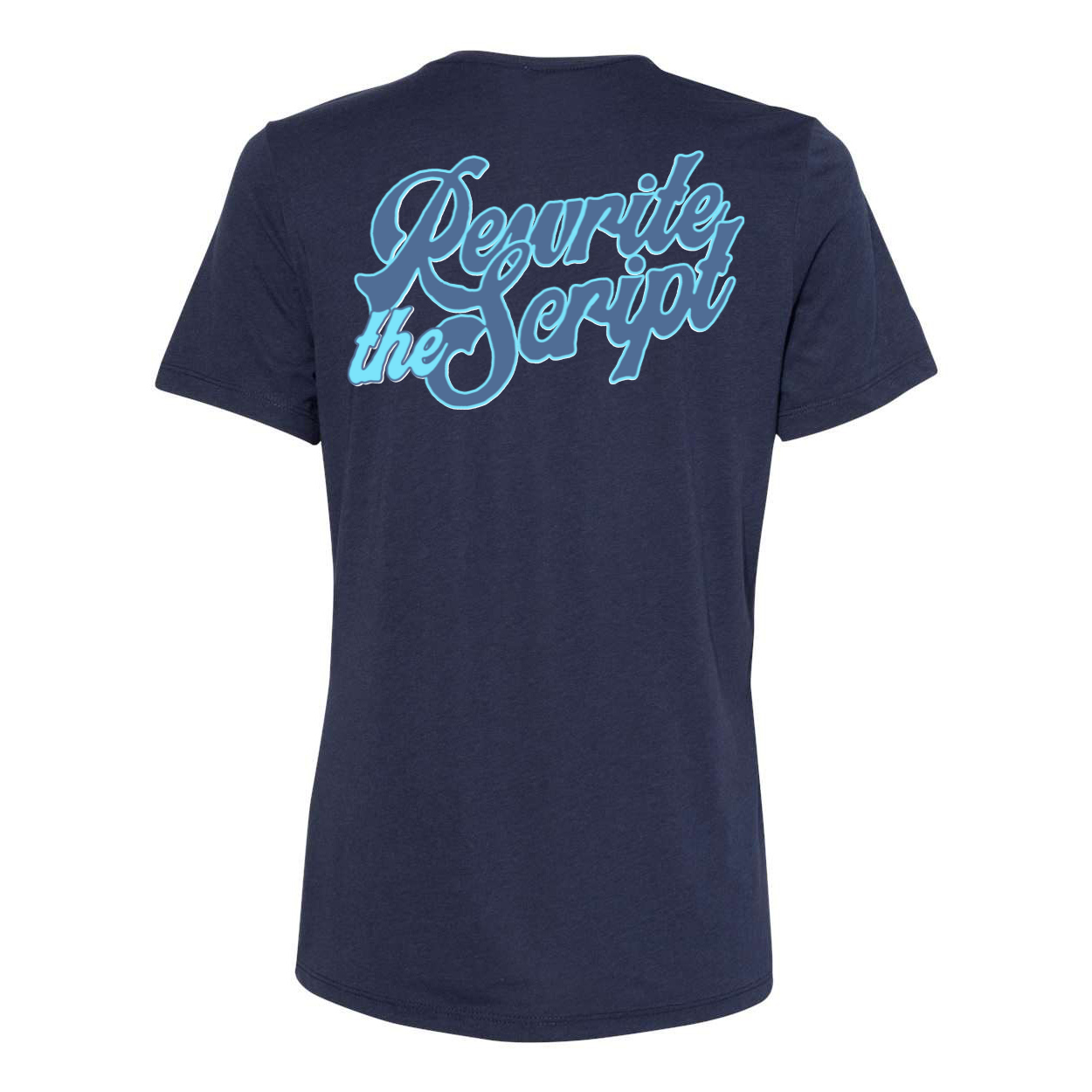 Rewrite the Script Ladies' Relaxed Crewneck Tee