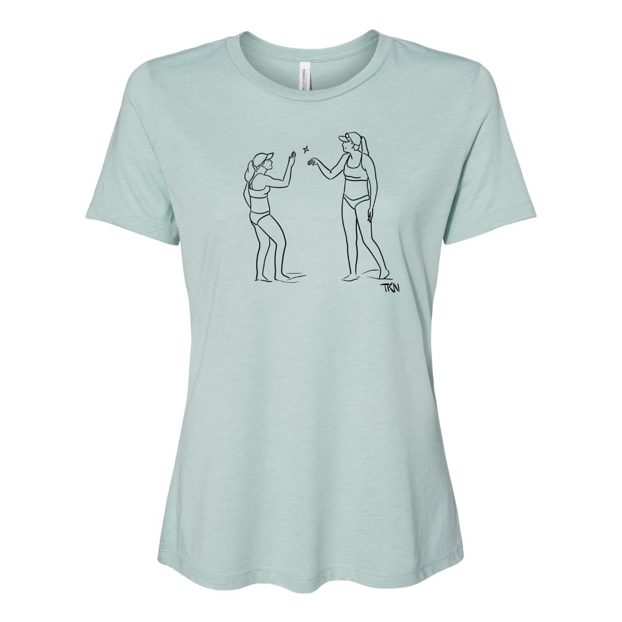 Ding Ladies' Relaxed Crewneck Tee