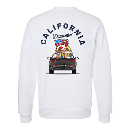 California Dreamin' Fleece Crewneck Sweatshirt